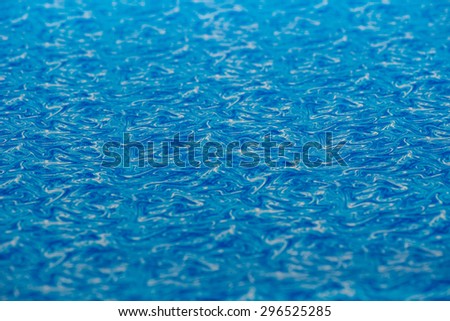Mixed paint - blue and white background