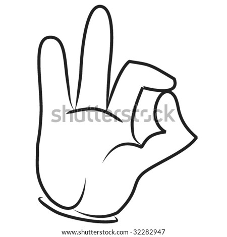 كرسى الاعتراف - صفحة 3 Stock-vector-cartoon-hand-ok-gesture-32282947