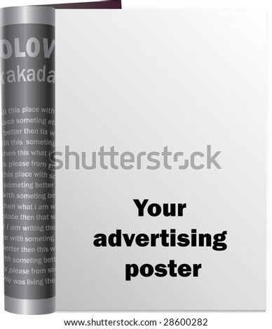 magazine advertisement template. template for advertising