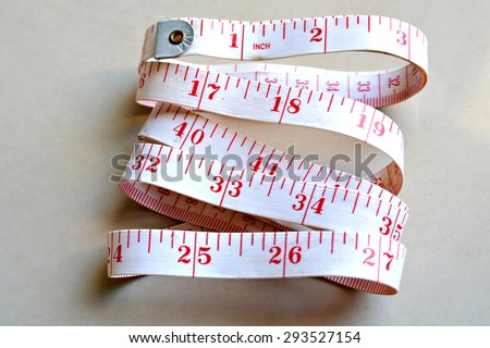 Measuring the waist