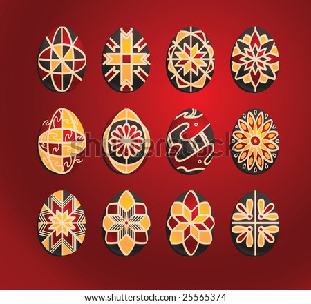 ukrainian easter eggs designs. Ukrainian Easter eggs