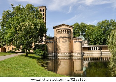 Church of Peace, Sanssouci Park in Potsdam (Germany)