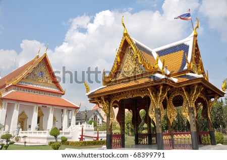 Pavilion near National Museum, Bangkok, Thailand