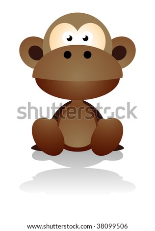 pictures of monkeys cartoon. cute monkey cartoon vector