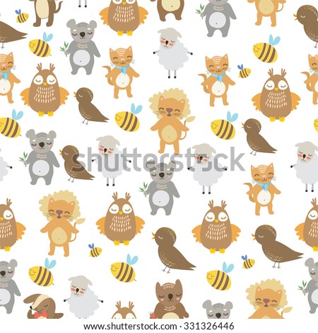Picture From Words Bee Cat Dog Owl Picture From Words Bee Cat Dog Owl