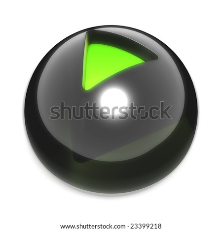 Black Play Button