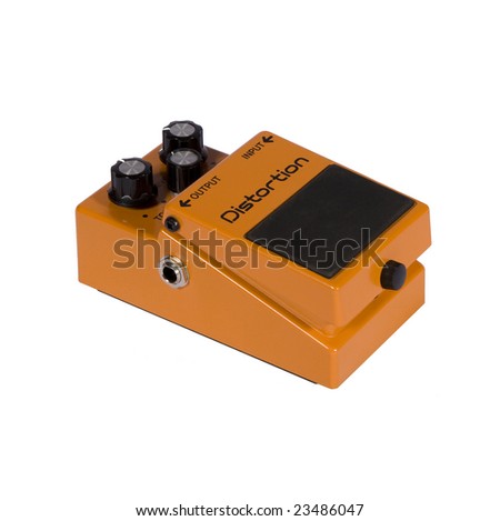 guitar distortion pedal
 on stock photo : guitar distortion pedal effect overdrive sound music ...