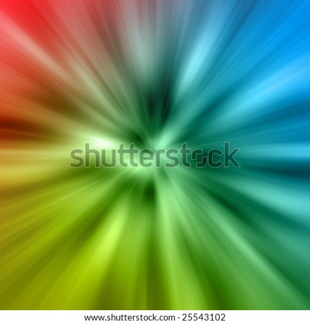 abstract rainbow gradient lights