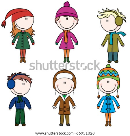 pics of winter clothes. kids in winter clothes