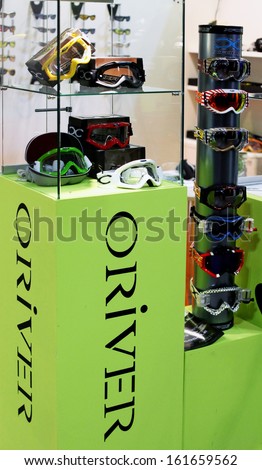 MILAN, ITALY - NOVEMBER 11: Motorcycles tech components in exhibition at EICMA, 67th International Motorcycle Exhibition November 11, 2009 in Milan, Italy.
