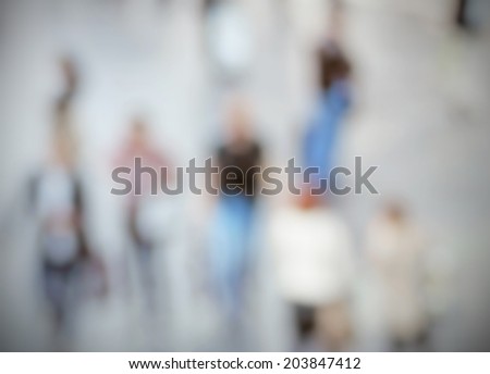 Abstract people details background, intentionally blurred post production