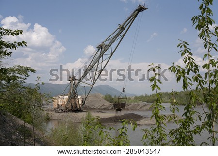 Gold mining in Kolyma.