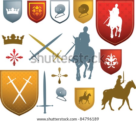 Tudor Architecture on Shields Swords Horses And Other Styles Of Tudor Or Elizabethan Style