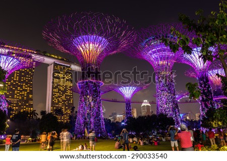 Supertree Grove, Gardens by the Bay, Singapore