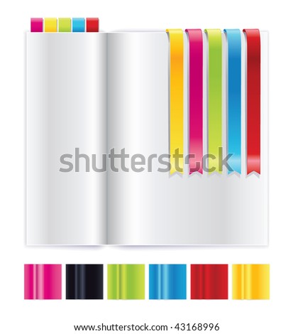 Book Cover Template on Book Cover Template Collection Stock Vector 43168996   Shutterstock