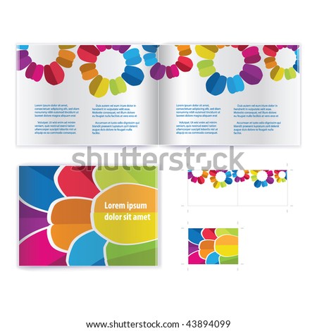 cover template vector.