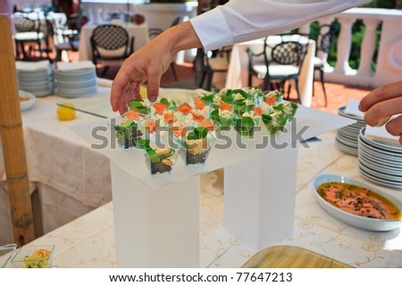 Buffet style food - a series of RESTAURANT images