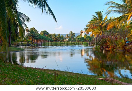Tropical lake