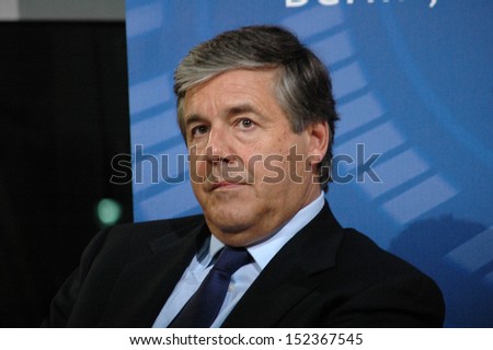 JUNE 20, 2007 - BERLIN: Josef Ackermann (chairman of the Deutschen Bank) - discussion panel on \