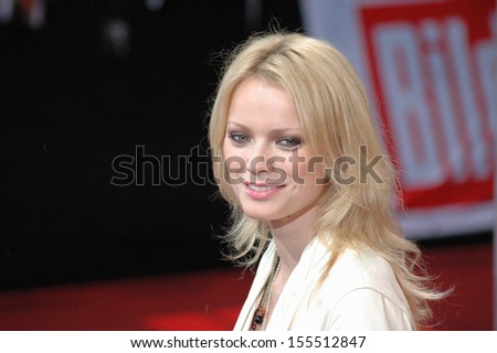 JUNE 14, 2005 - BERLIN: Franziska Knuppe at the German premiere of the movie \