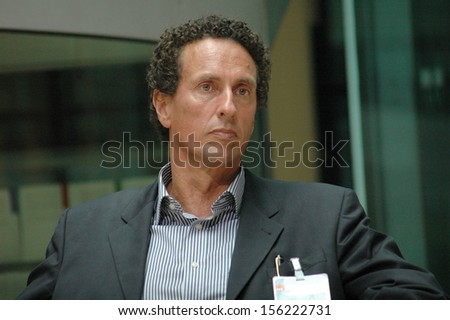 JUNE 29, 2007 - BERLIN: Julian Nida-Ruemelin at a discussion panel about integration policies in the Willy-Brandt-Haus, Berlin.