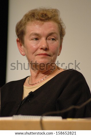 NOVEMBER 9, 2004 - BERLIN: Baerbel Bohley during a panel discussion at the 15th anniversary of the Fall of the Berlin Wall in Berlin.