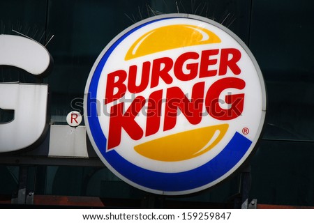 May 2012 - BERLIN: the logo of the fast food chain \