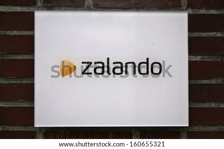 OCTOBER 2010 - BERLIN: brand name: Zalando, company headquarters in Berlin Prenzlauer Berg.