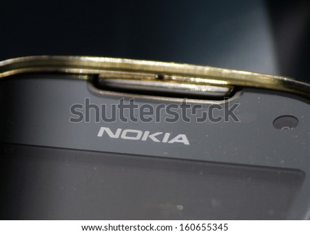 October 2010 - Berlin: Brand Name: Nokia, Mobile Phone Company.
