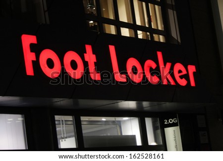 NOVEMBER 2013 - BERLIN: brands: the logo of the shoe seller 