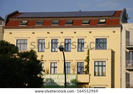 MAY 2008 - BERLIN: the headquarters of the German Green Party in the Mitte district of Berlin.