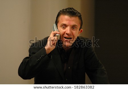 OCTOBER 15, 2005 - BERLIN: David Bennent in a scene of the theater play \
