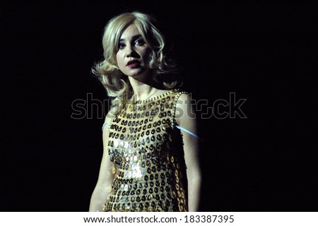 MARCH 5, 2005 - BERLIN: Kathrin Angerer in a scene of the theater play \