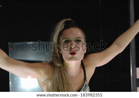 NOVEMBER 2, 2004 - BERLIN: Anya Fischer in a scene of the theater play \