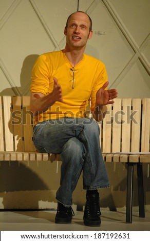 APRIL 7, 2005 - BERLIN: Joachim Meyerhoff in a scene of the theater play \