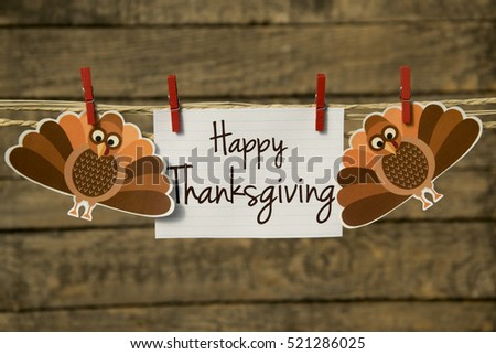 Happy Thanksgiving card or background.