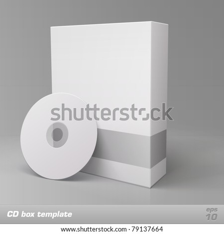 cd box template