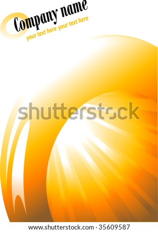 sun rays vector background