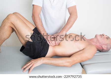 osteopathic medicine with older person