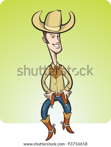 cowboy cartoon character