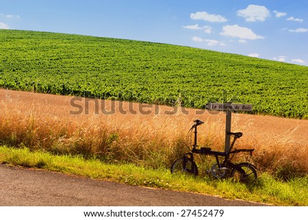 bicycle tour in normandie, france