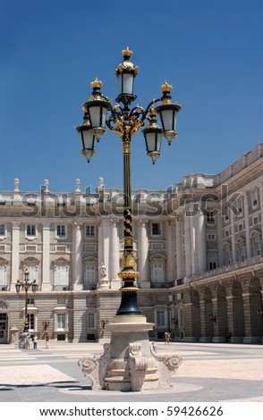 Madrid palace, Spain