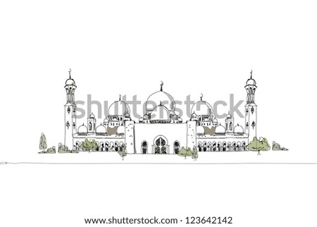 United Arab Emirates mosque background United Arab Emirates mosque background