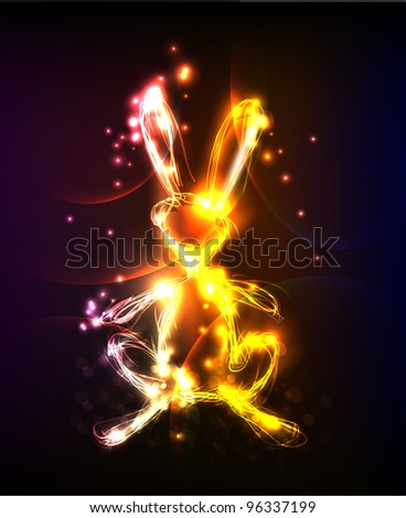 Neon Bunny