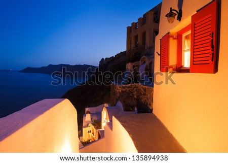 Sunset Villa, Santorini Island, Greece