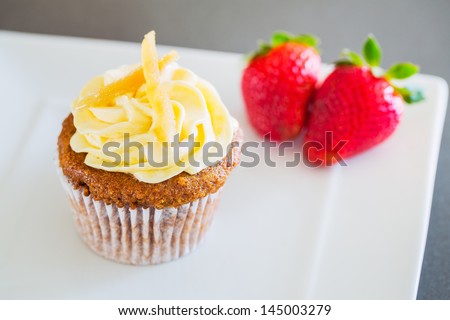 Delicious Beautiful Cupcake