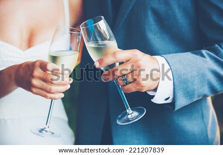 Wedding Couple Toast