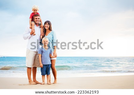 Happy Young Family Happy Young Family