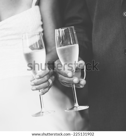 Wedding Champagne Toast