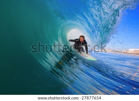 Surfer Gets Epic Tube View from Inside the Wave Surfer Gets Epic Tube View from Inside the Wave
